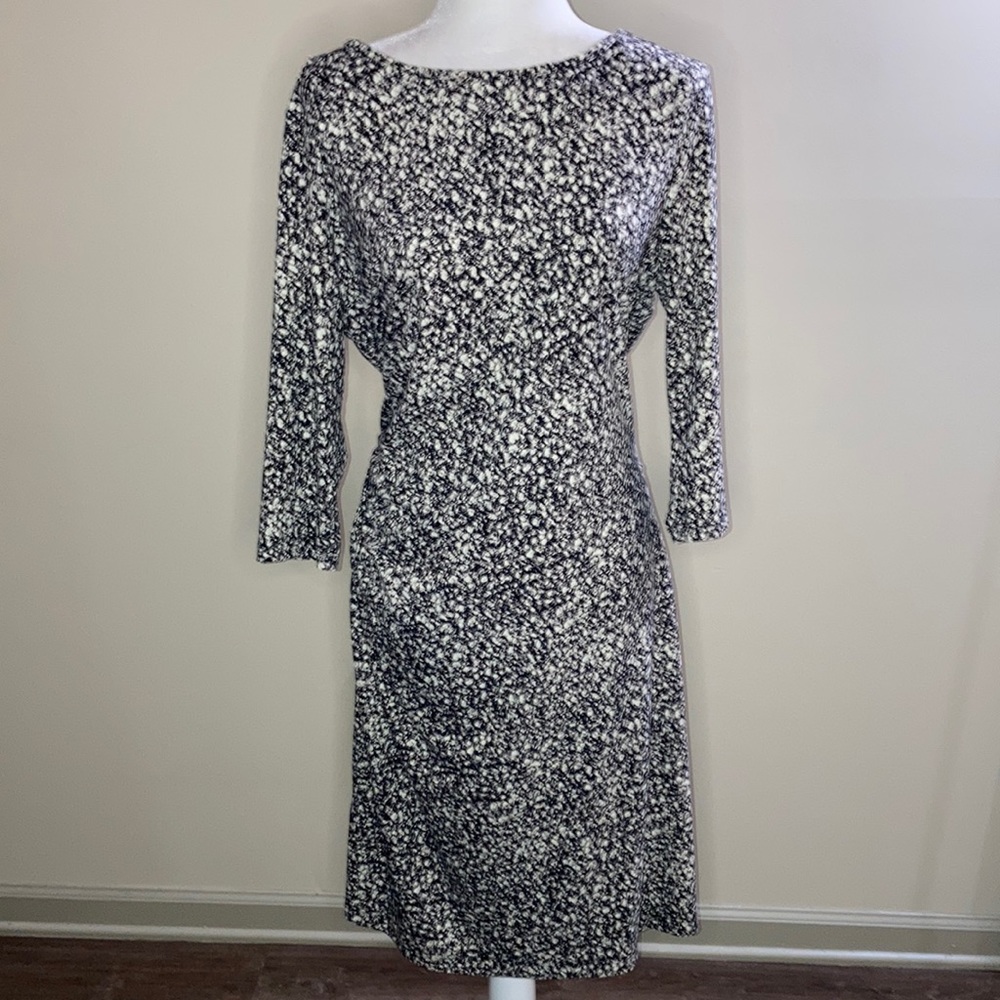 J. McLaughlin Ruched Side Dress XL